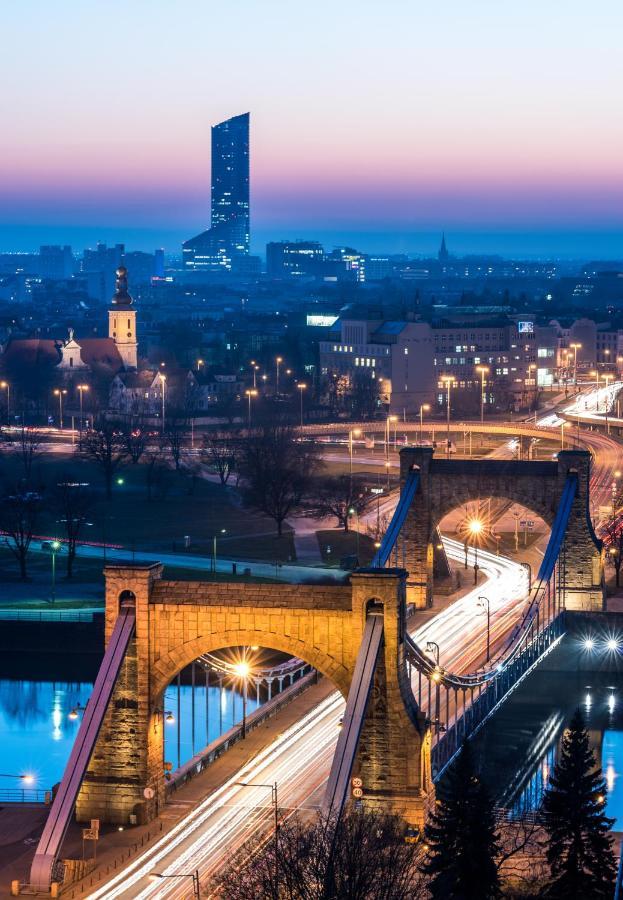 Apartamenty Sky Tower Wrocław Eksteriør bilde