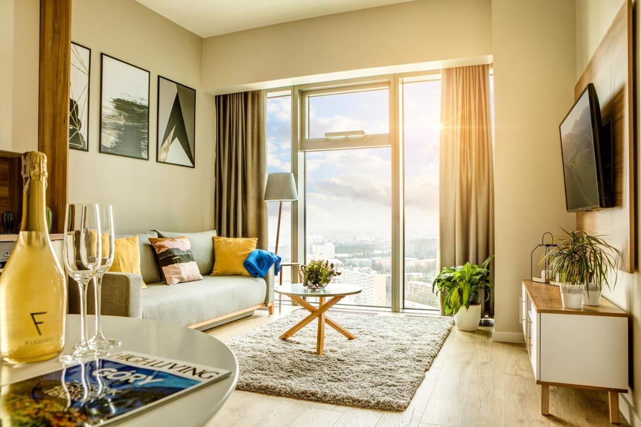 Apartamenty Sky Tower Wrocław Eksteriør bilde