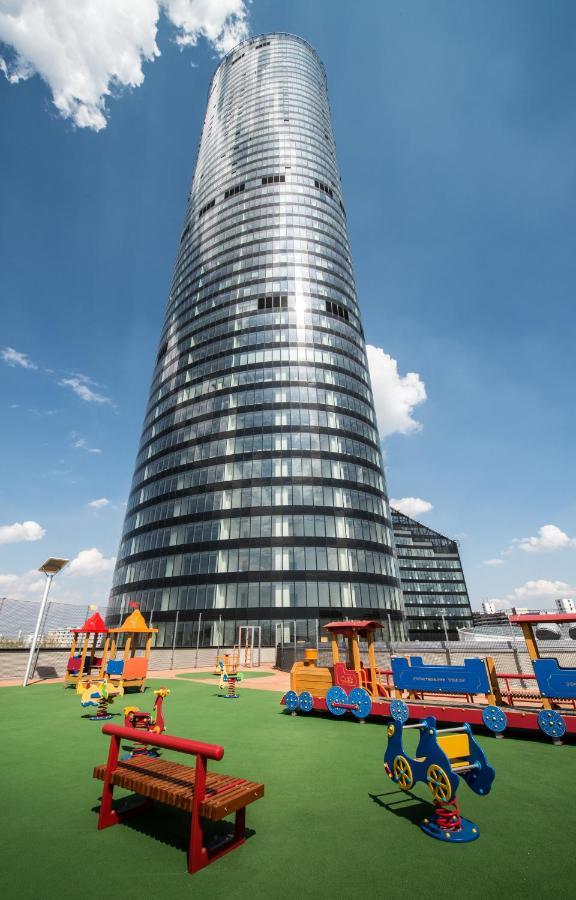 Apartamenty Sky Tower Wrocław Eksteriør bilde