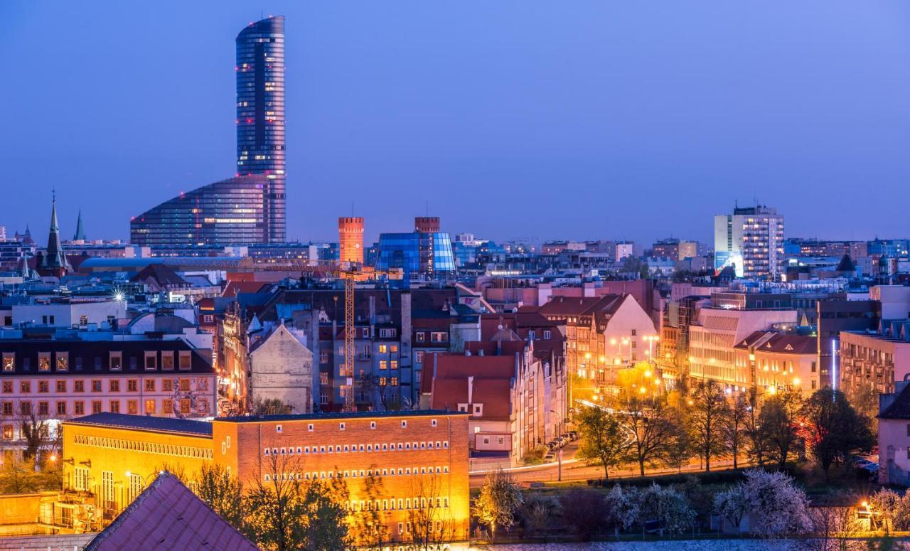 Apartamenty Sky Tower Wrocław Eksteriør bilde