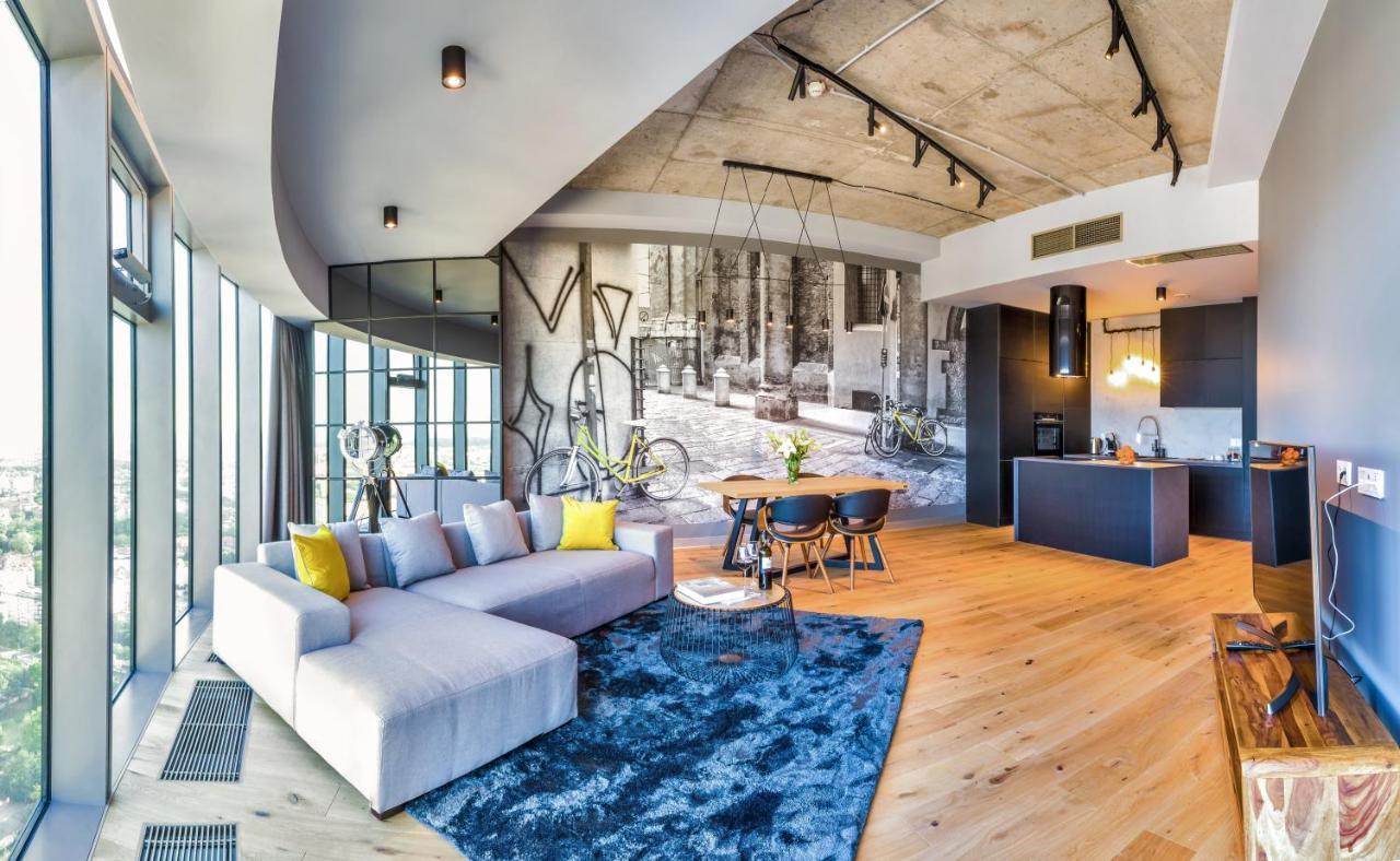 Apartamenty Sky Tower Wrocław Eksteriør bilde