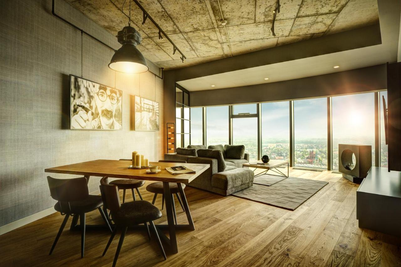 Apartamenty Sky Tower Wrocław Eksteriør bilde