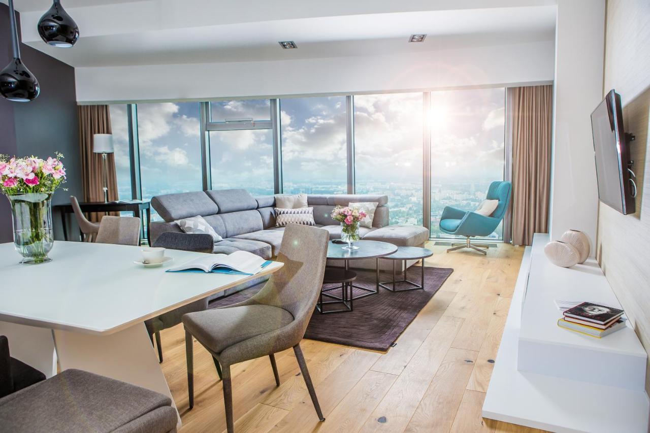Apartamenty Sky Tower Wrocław Eksteriør bilde