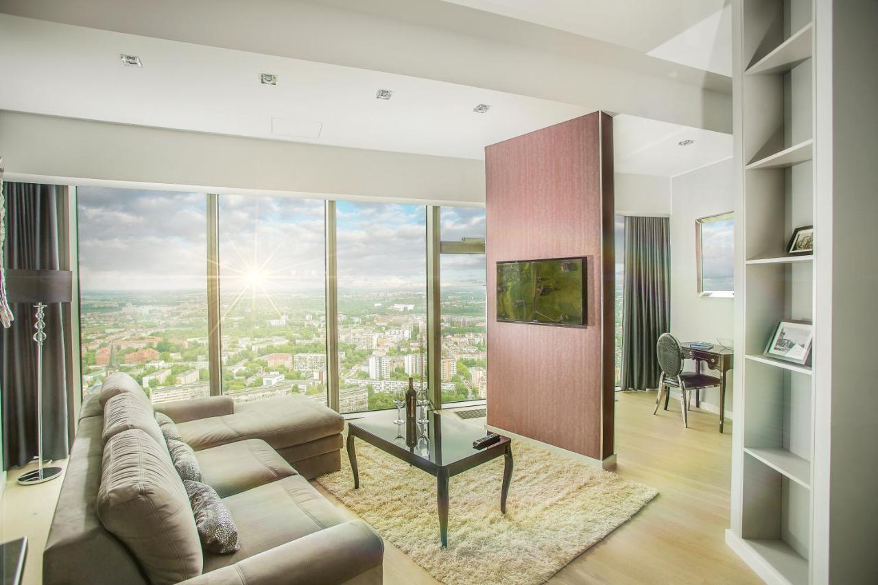 Apartamenty Sky Tower Wrocław Eksteriør bilde