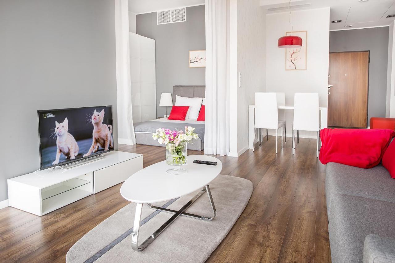 Apartamenty Sky Tower Wrocław Eksteriør bilde