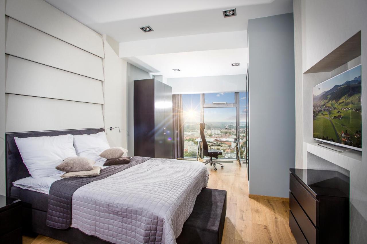 Apartamenty Sky Tower Wrocław Eksteriør bilde