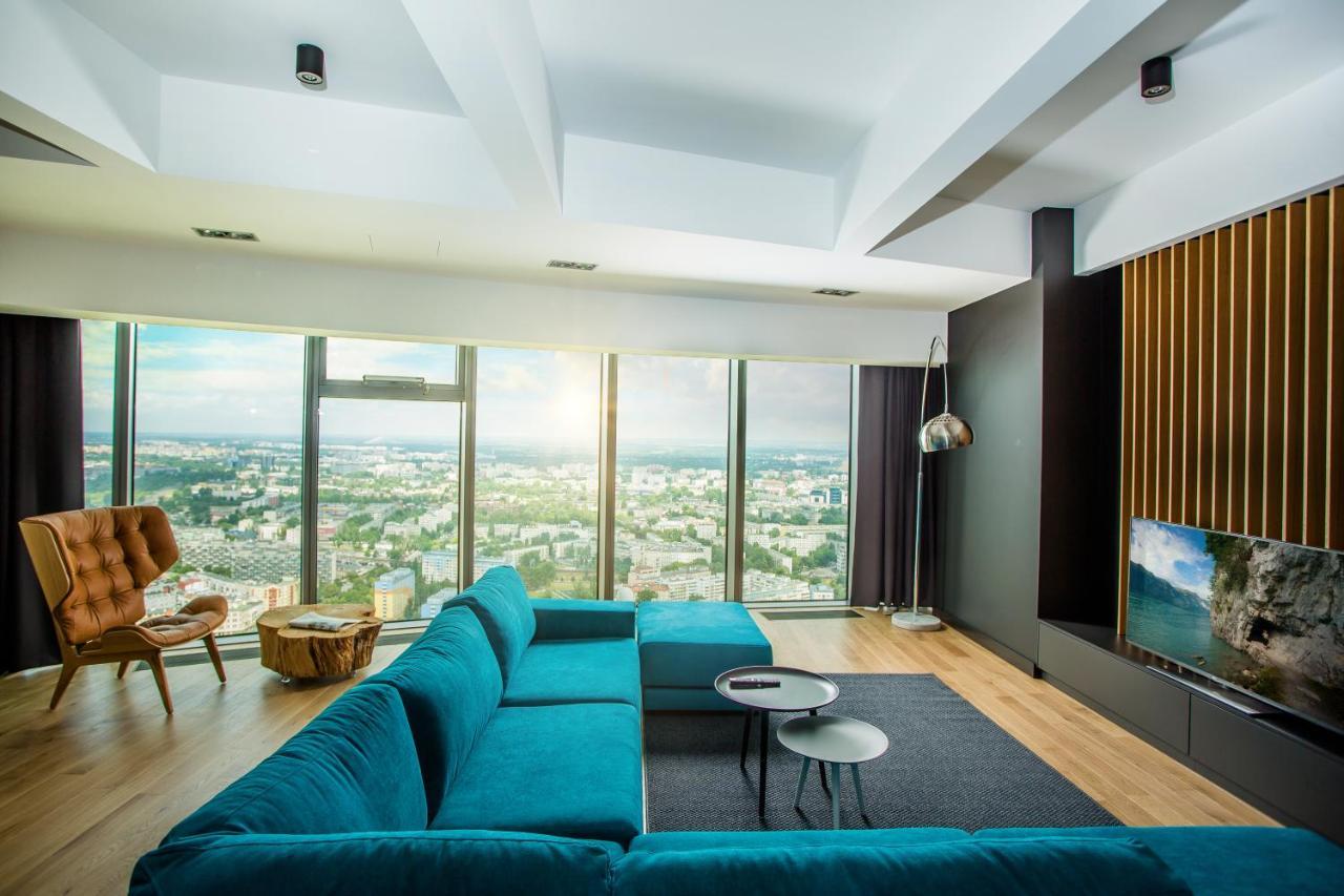 Apartamenty Sky Tower Wrocław Eksteriør bilde