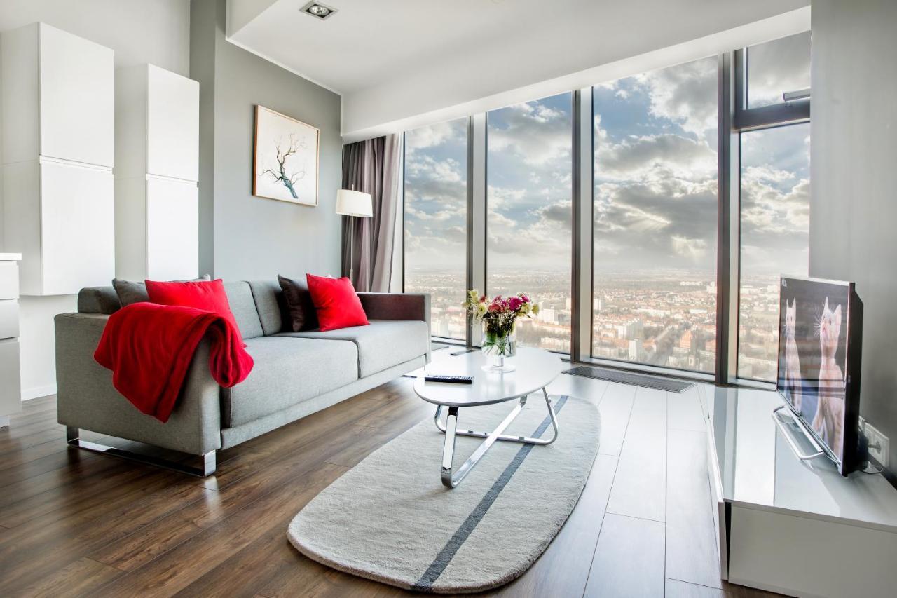 Apartamenty Sky Tower Wrocław Eksteriør bilde