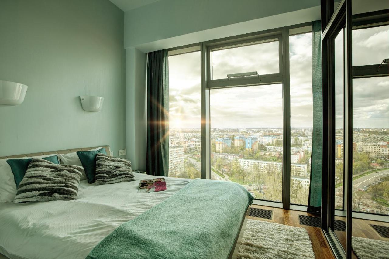 Apartamenty Sky Tower Wrocław Eksteriør bilde