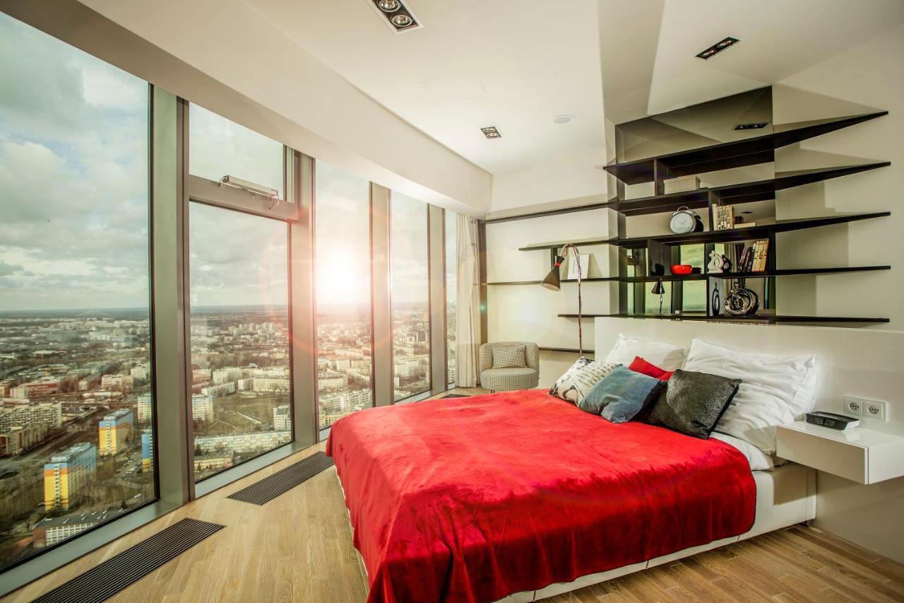 Apartamenty Sky Tower Wrocław Eksteriør bilde