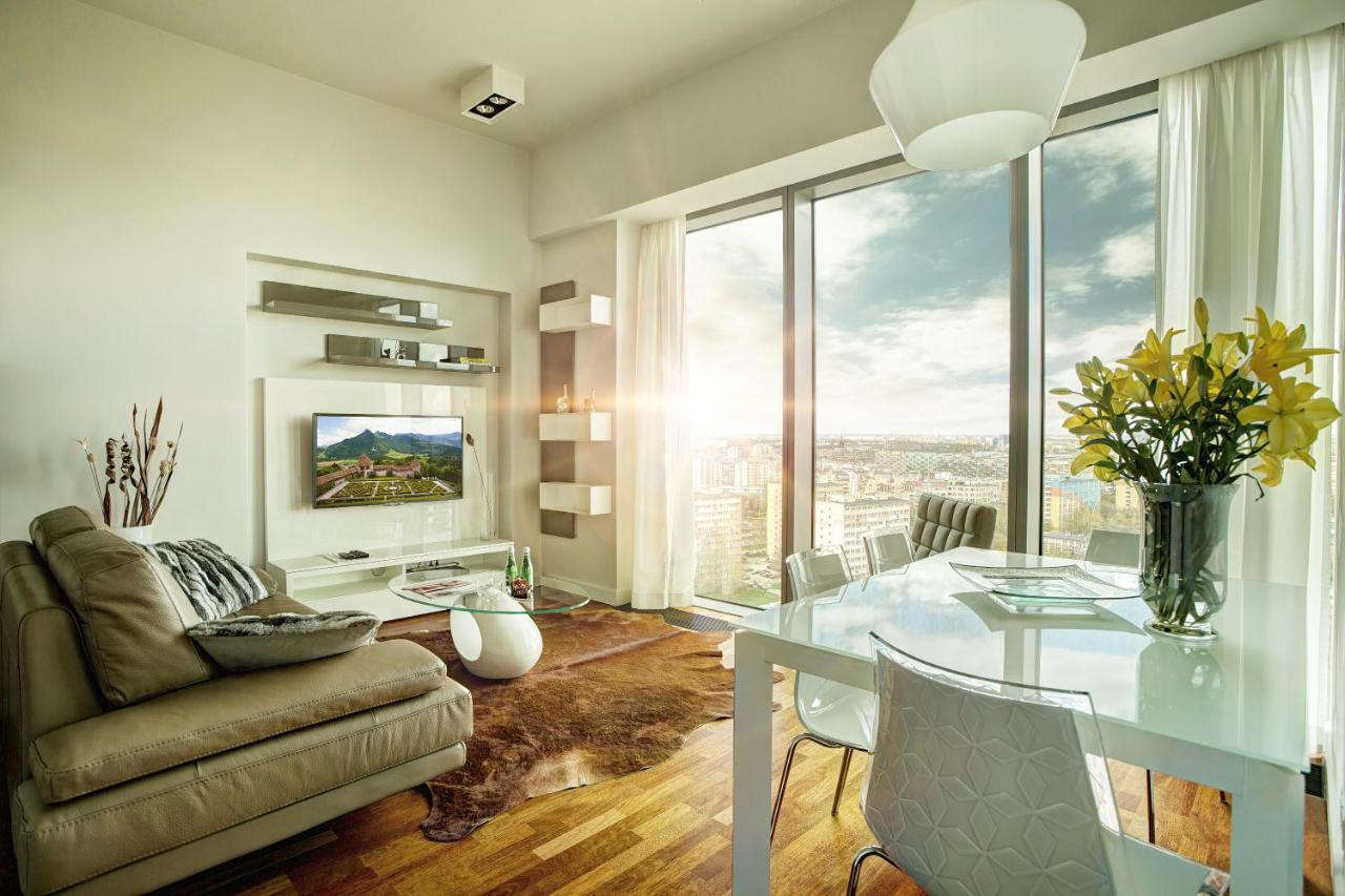 Apartamenty Sky Tower Wrocław Eksteriør bilde