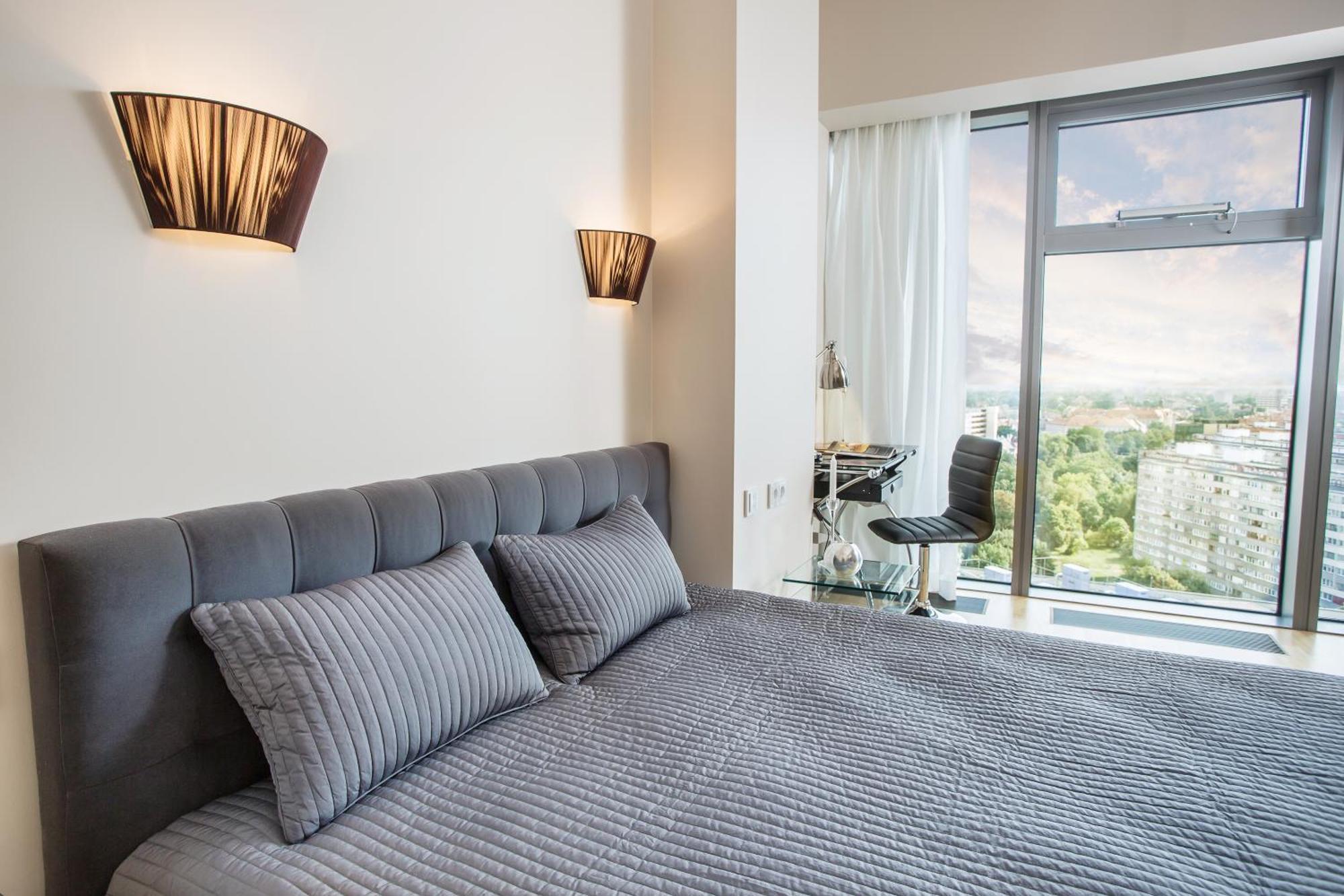 Apartamenty Sky Tower Wrocław Eksteriør bilde