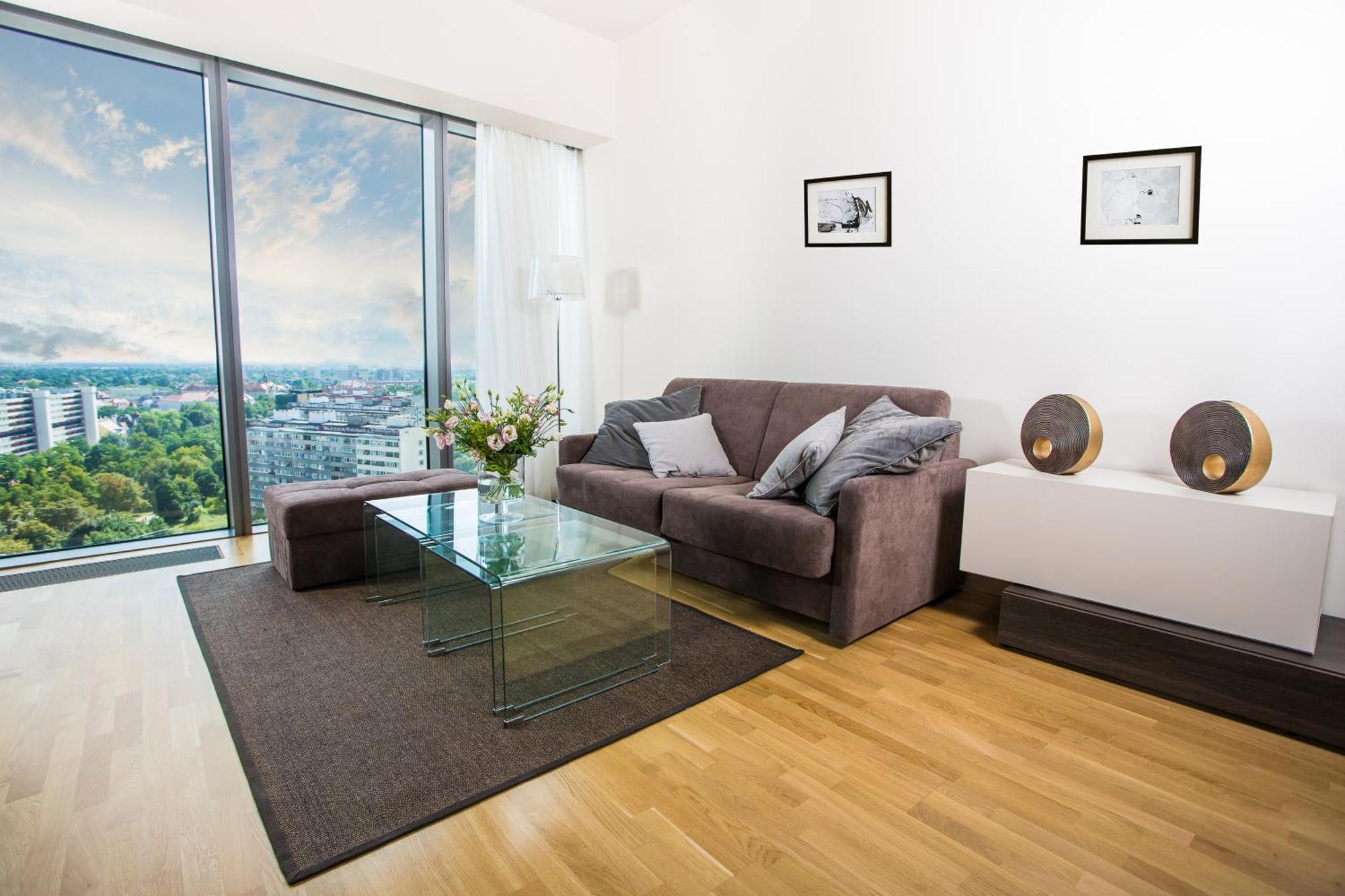 Apartamenty Sky Tower Wrocław Eksteriør bilde